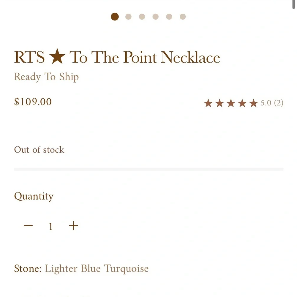 Turquoise Tuesday ★ Sonyei Coho To The Point Necklace ★ Green Blue - Picture 4 of 5